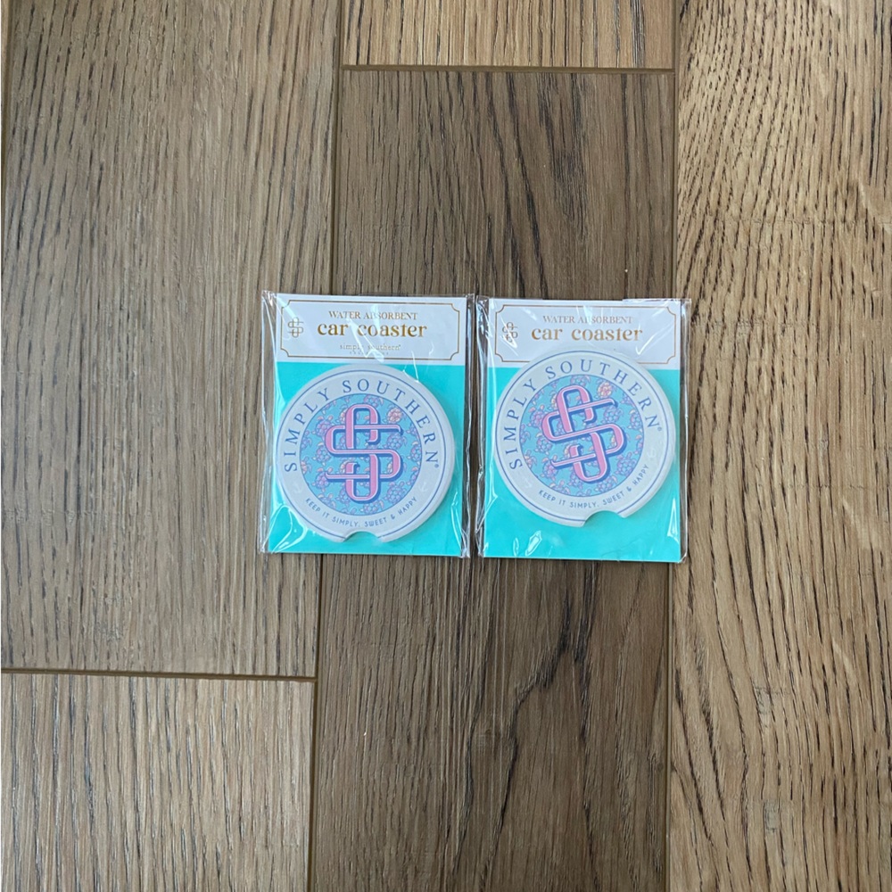 Simply Southern | Car Coasters | Set of 2